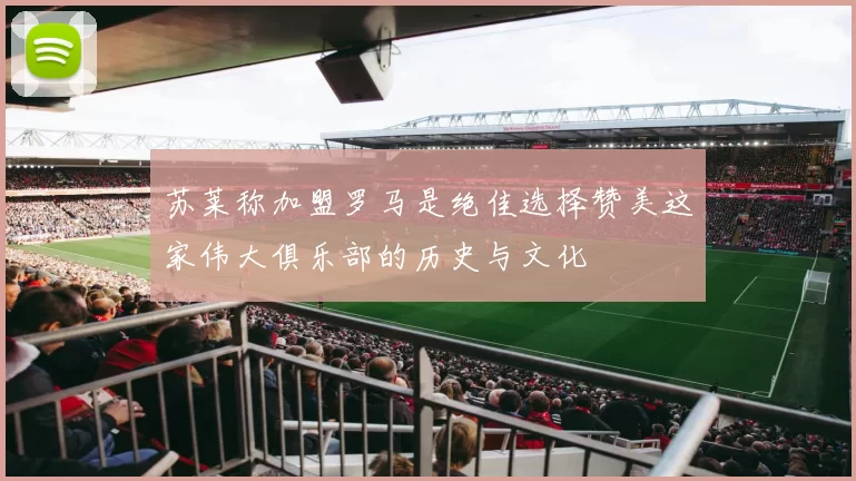 苏莱称加盟罗马是绝佳选择赞美这家伟大俱乐部的历史与文化